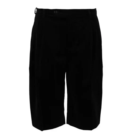 Gucci Authentic Black Velvet Shorts NWT
